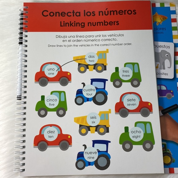 Listos para la escuela/Ready for School Workbook Bilingual English/Spanish - Picture 11 of 16